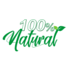 100% natural